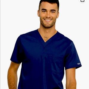 Cherokee navy men’s scrubs set